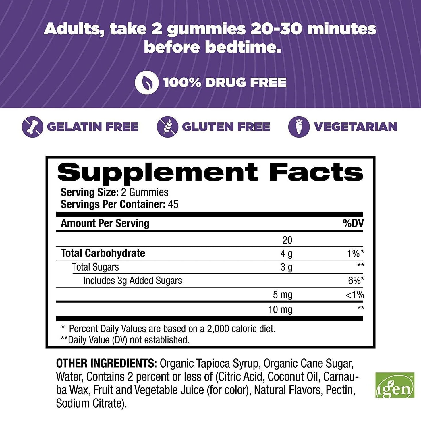 10mg Strawberry Melatonin Gummies
